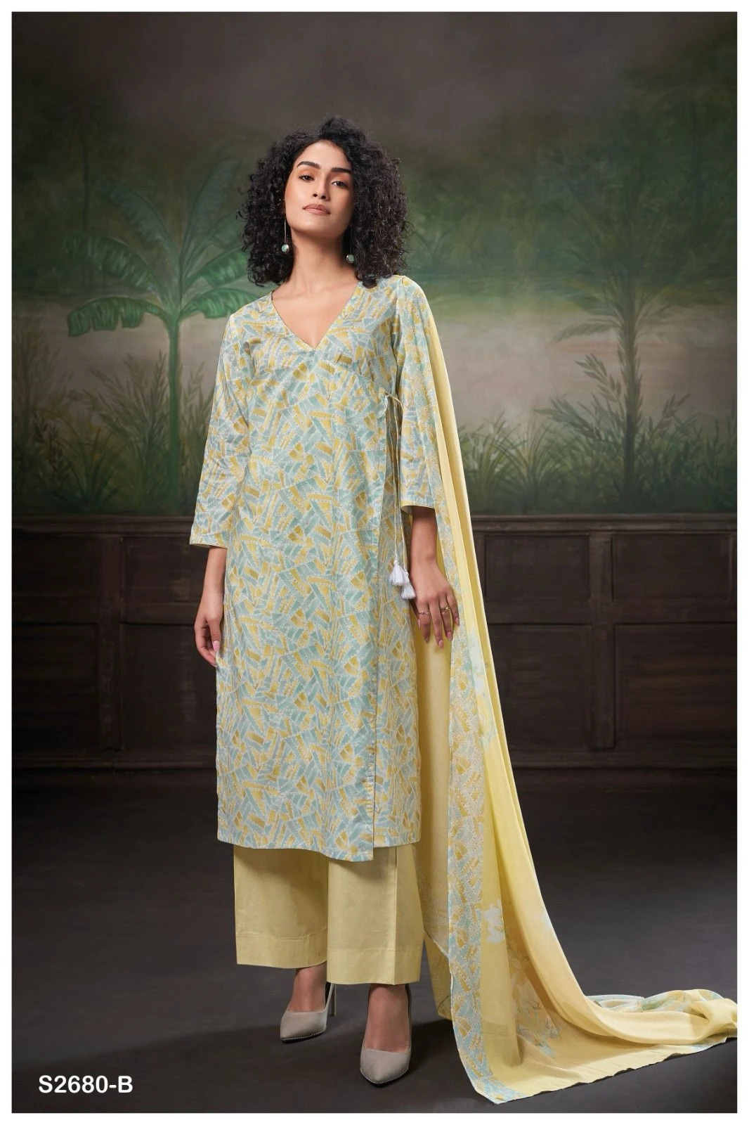 Ganga Neeva 2680 Premium Cotton Printed Wholesale Printed Salwar Suit Catalog — Wholesale Salwar Suits, Ganga wholesale from Surat - Gallery Image 2